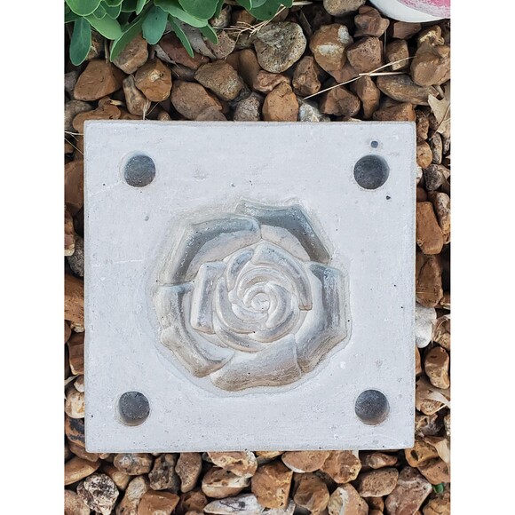 Handcrafted Cement Bee Watering Station, Butterfly Puddler, Pollinator Garden - Picture 4 of 6